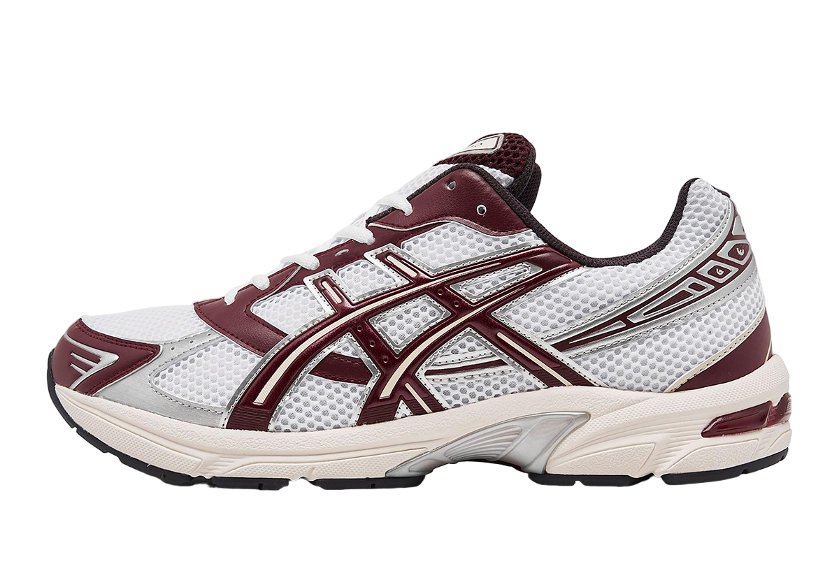 Asics Gel-1130 White / Burgundy