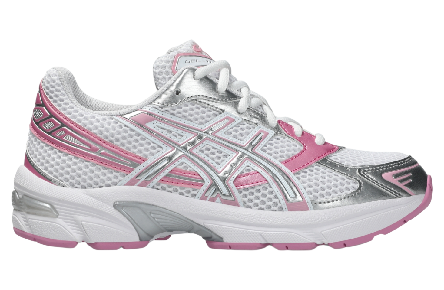 愛茶ん Asics GEL-1130 WMNS White / Pure Silver / Pink - Aug 2025