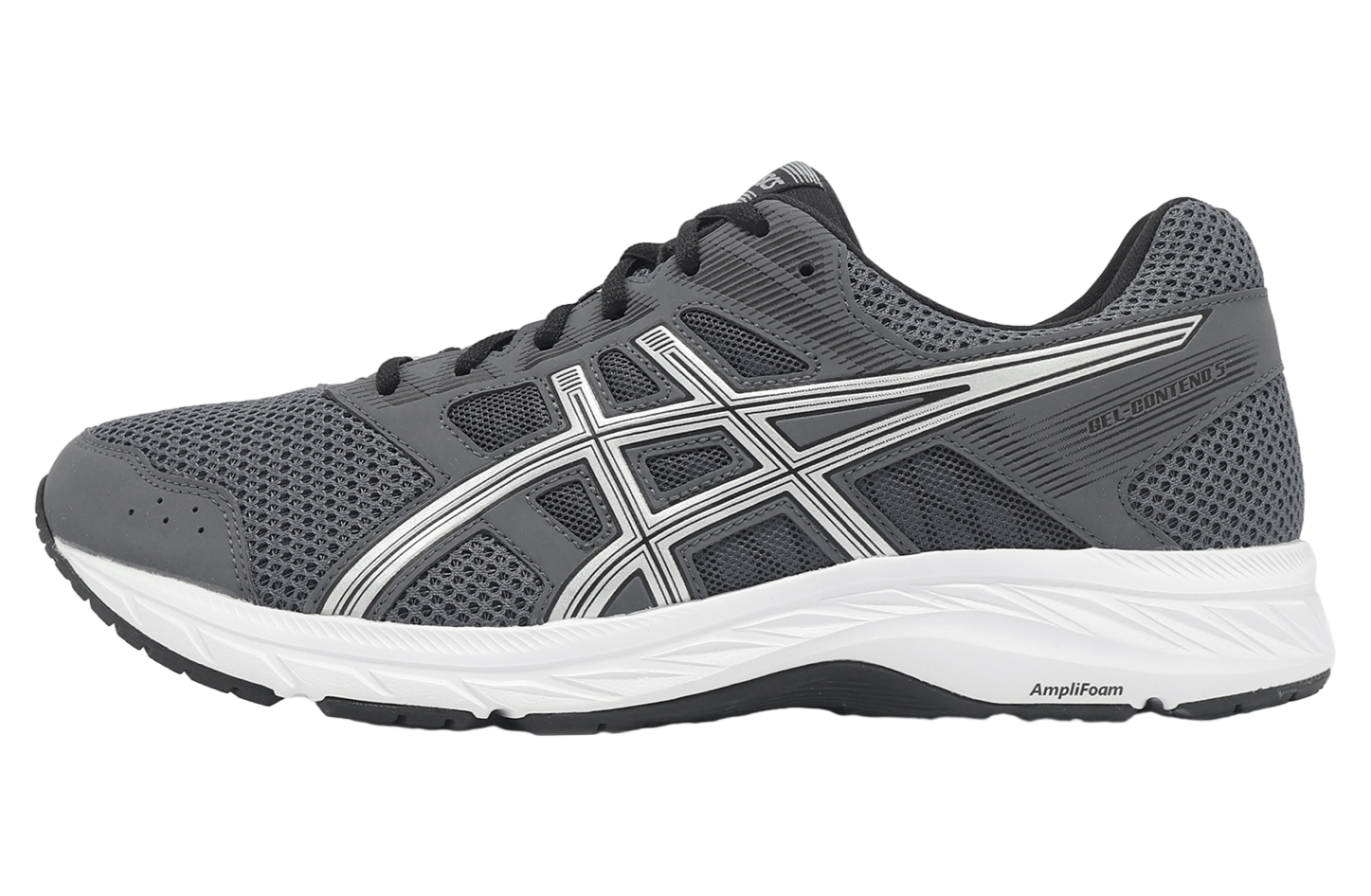 Asics Gel Contend 5 4E Extra Wide Grey / White