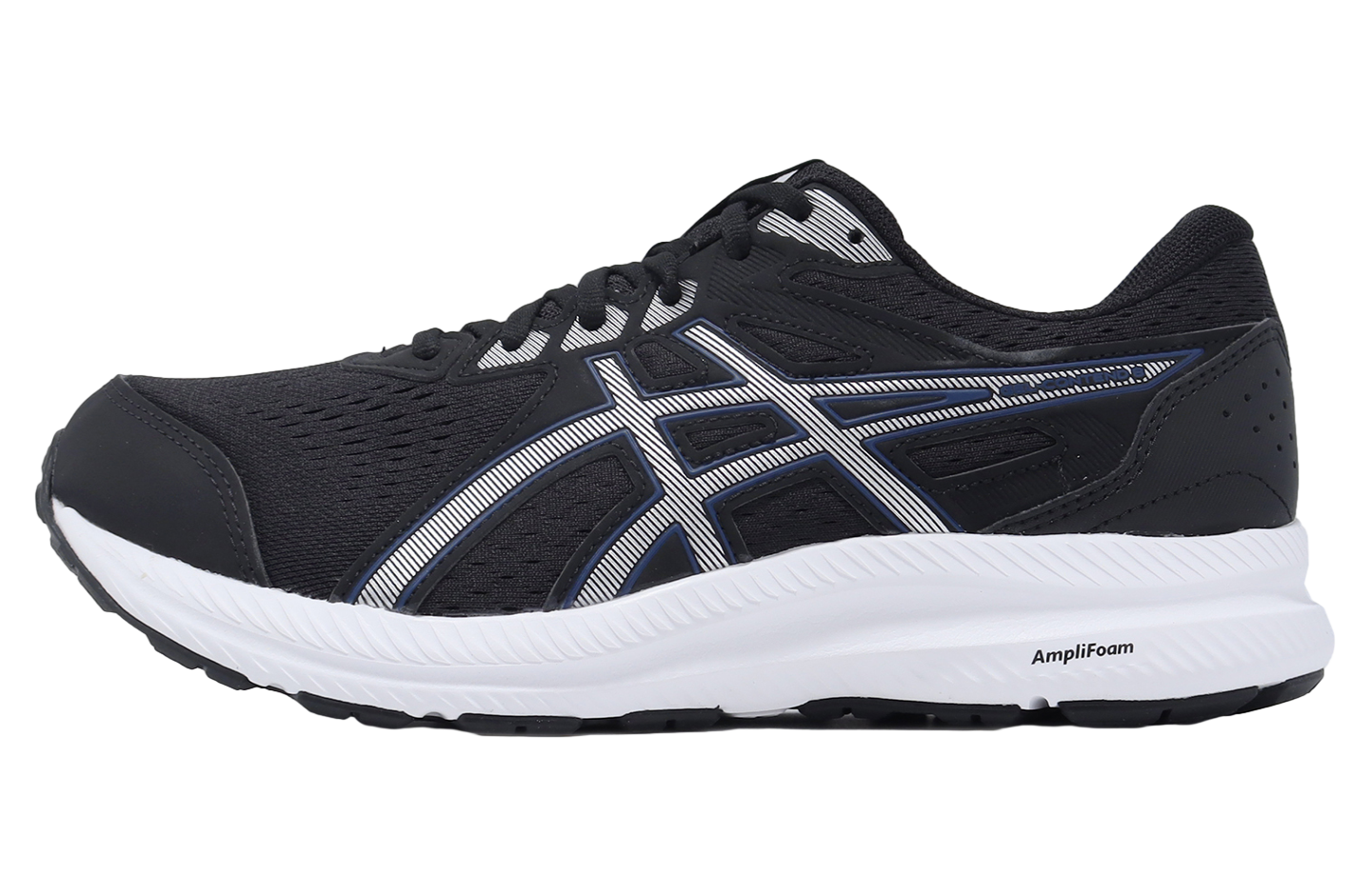 Asics GEL-Contend 8 4E Extra Wide Black / Blue Expanse