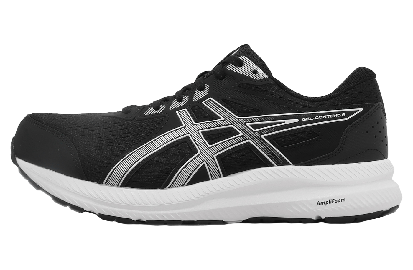 Asics Gel-Contend 8 4E Extra Wide Black / Silver