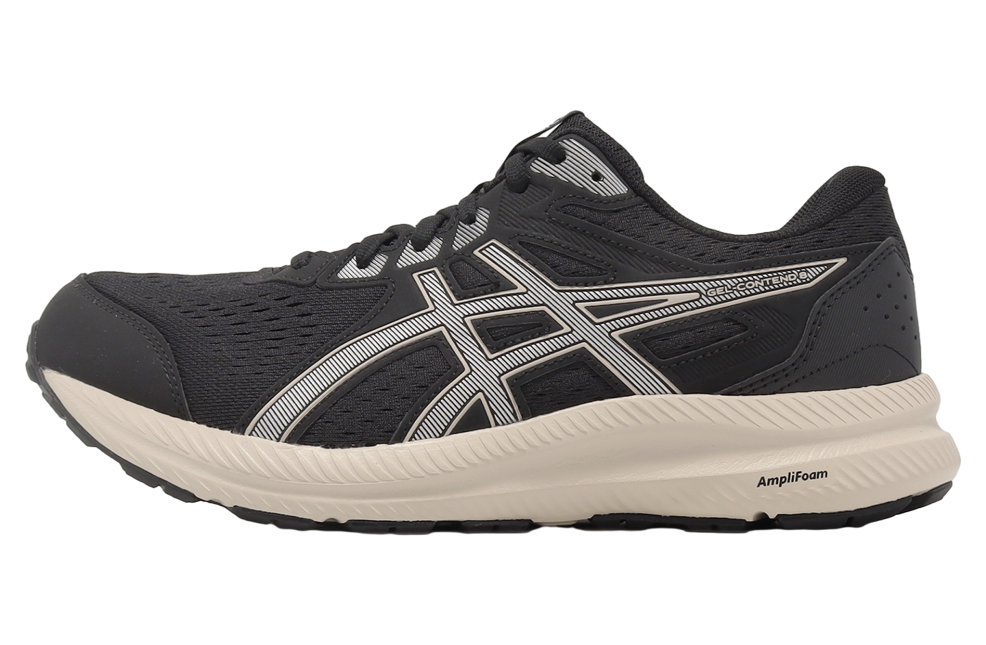 Asics GEL-Contend 8 4E Extra Wide Black / Simply Taupe