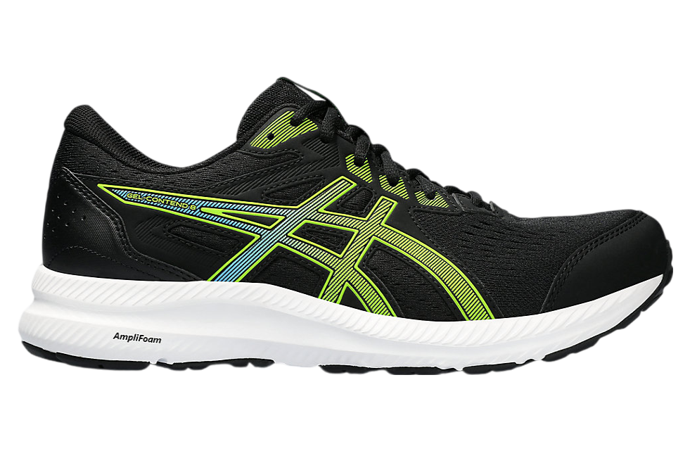 Asics Gel-Contend 8 Black / Electric Lime