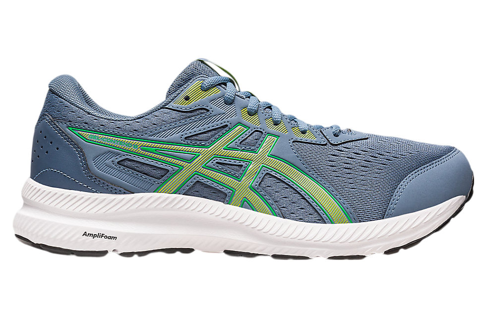 Asics Gel-Contend 8 Steel Blue / Lime Zest