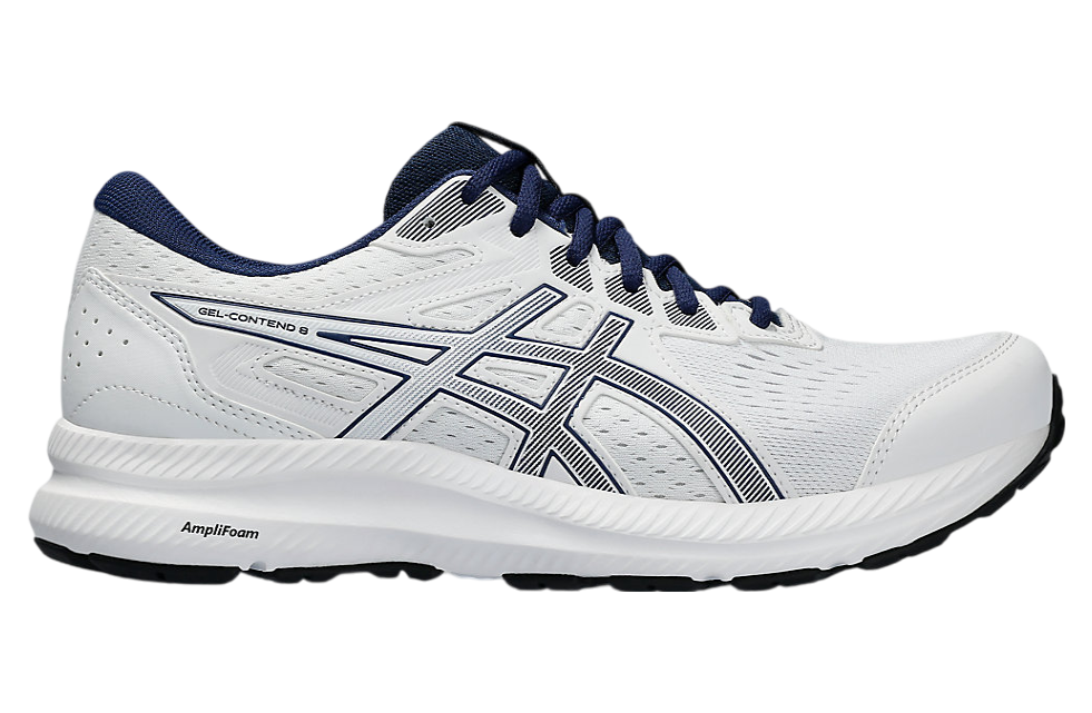 Asics Gel-Contend 8 White / Blue Expanse