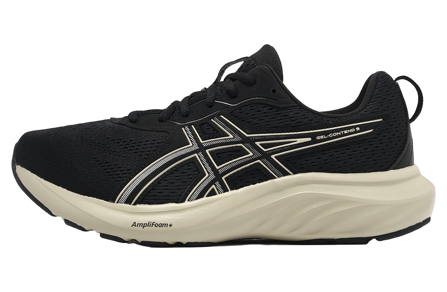 Asics GEL-Contend 9 4E Extra Wide Black / Simply Taupe