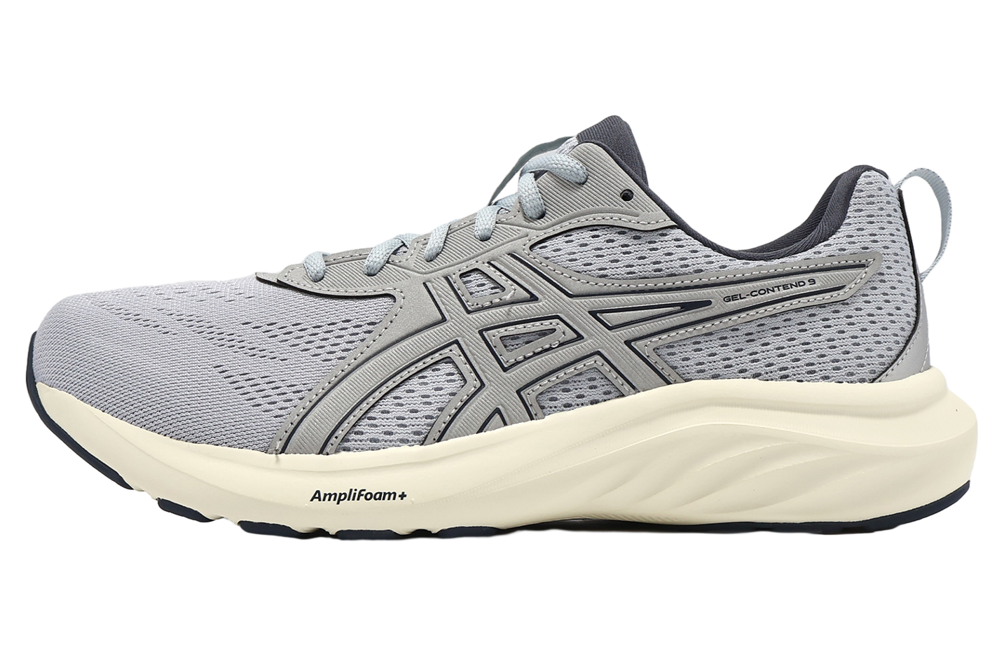 Asics GEL-Contend 9 4E Extra Wide Piedmont Grey / Pure Silver