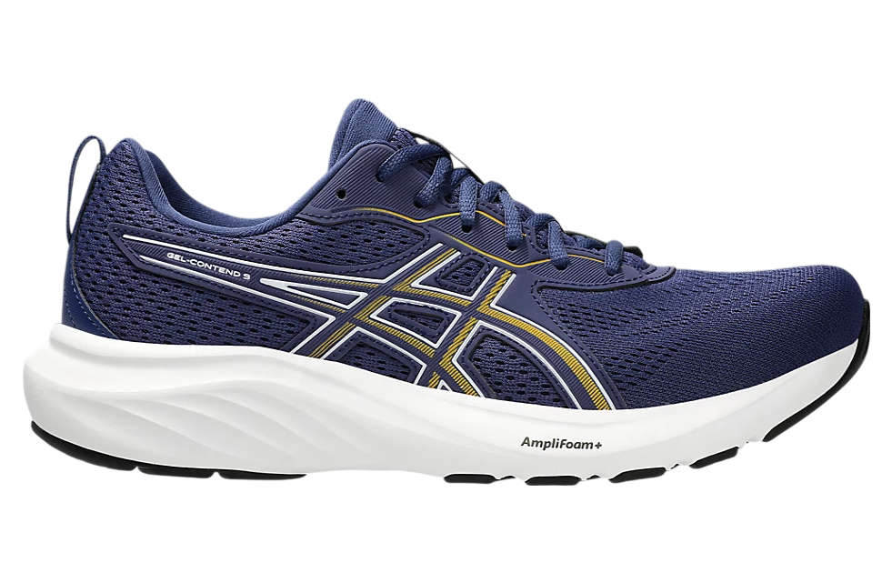 Asics Gel-Contend 9 Extra Wide Indigo Blue / White
