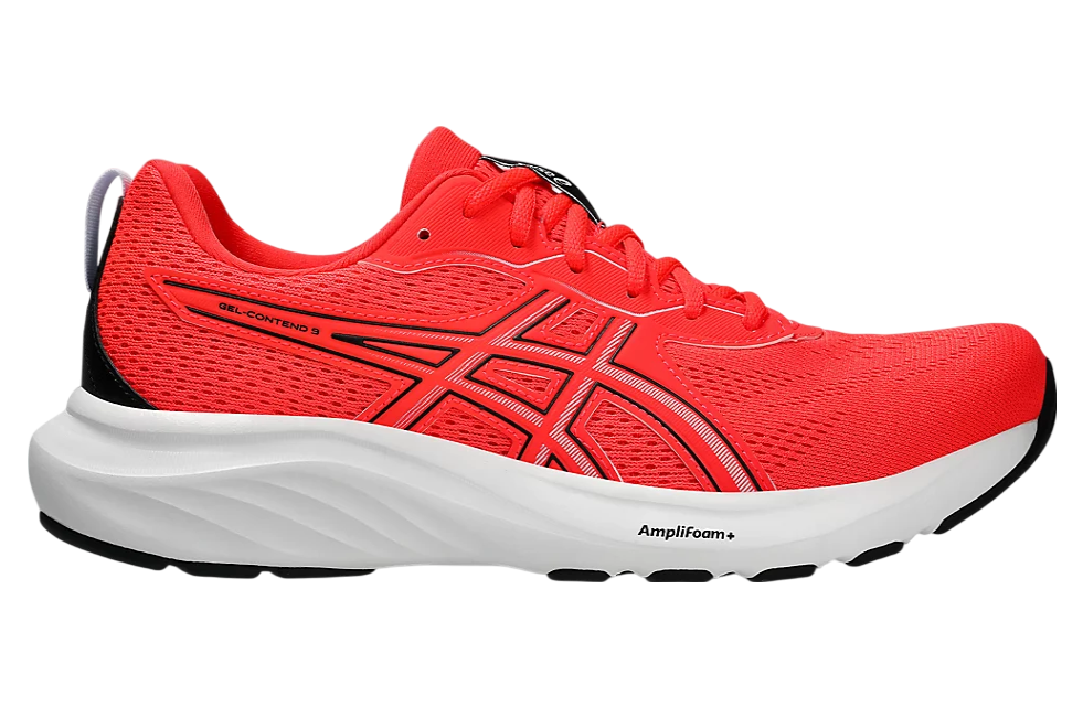 Asics Gel-Contend 9 Flash Red / Blue Fade