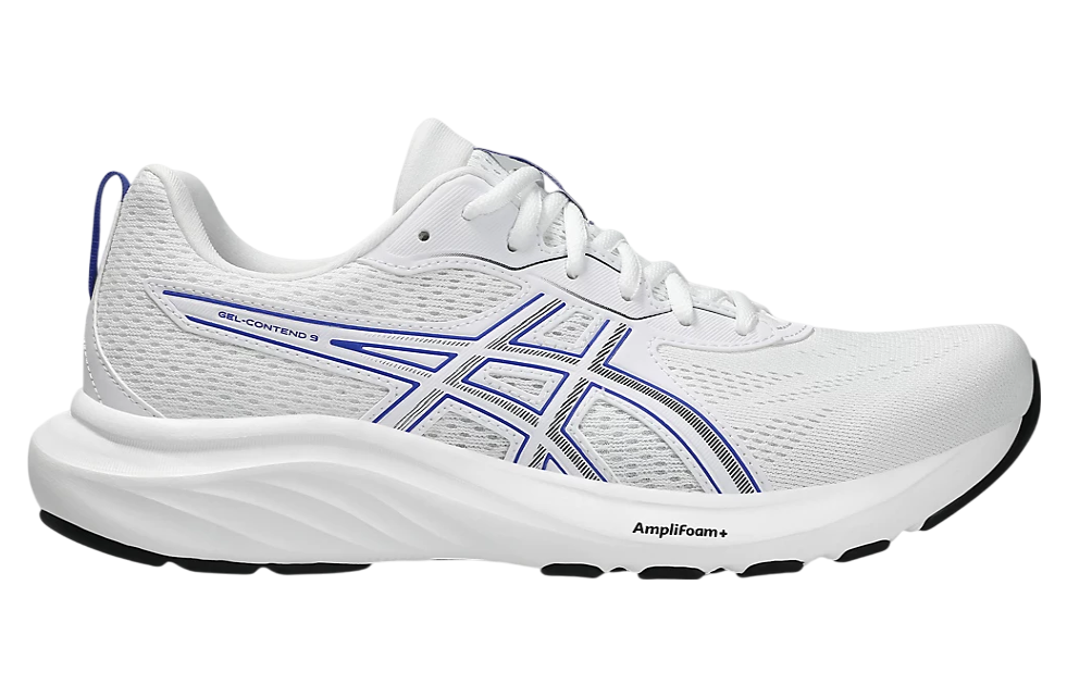 Asics Gel-Contend 9 White / Dark Cobalt