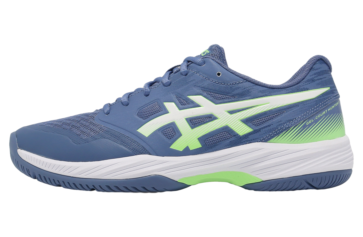 Asics GEL-Court Hunter 3 Denim Blue / Lime Burst