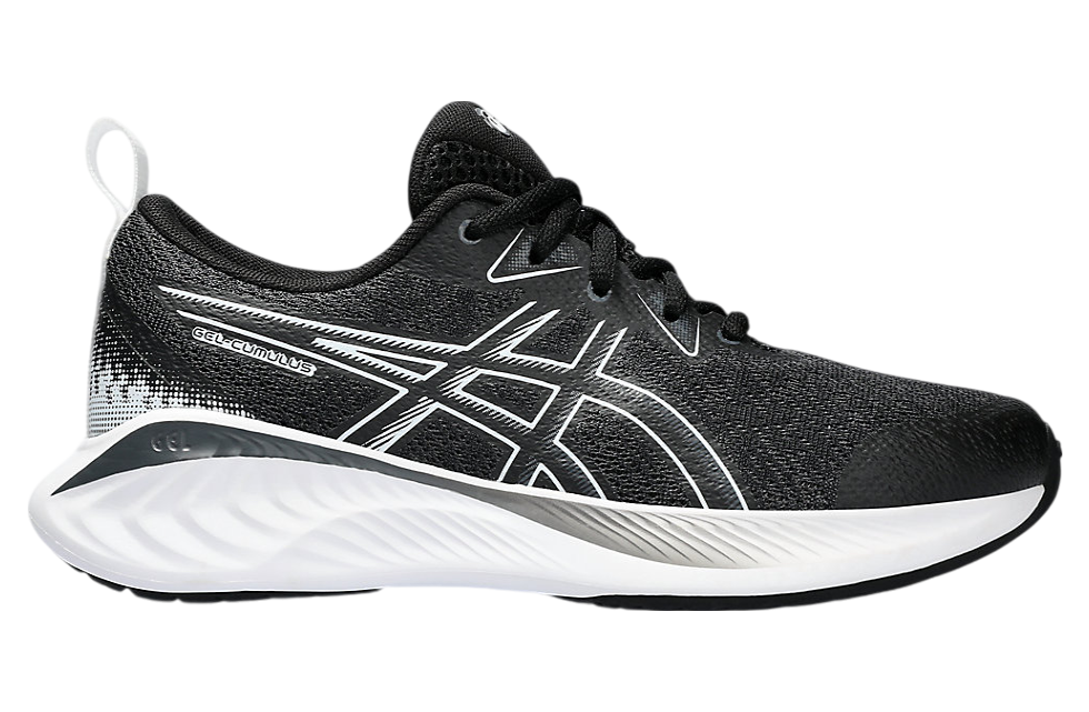 Asics Gel-Cumulus 25 GS Black / White