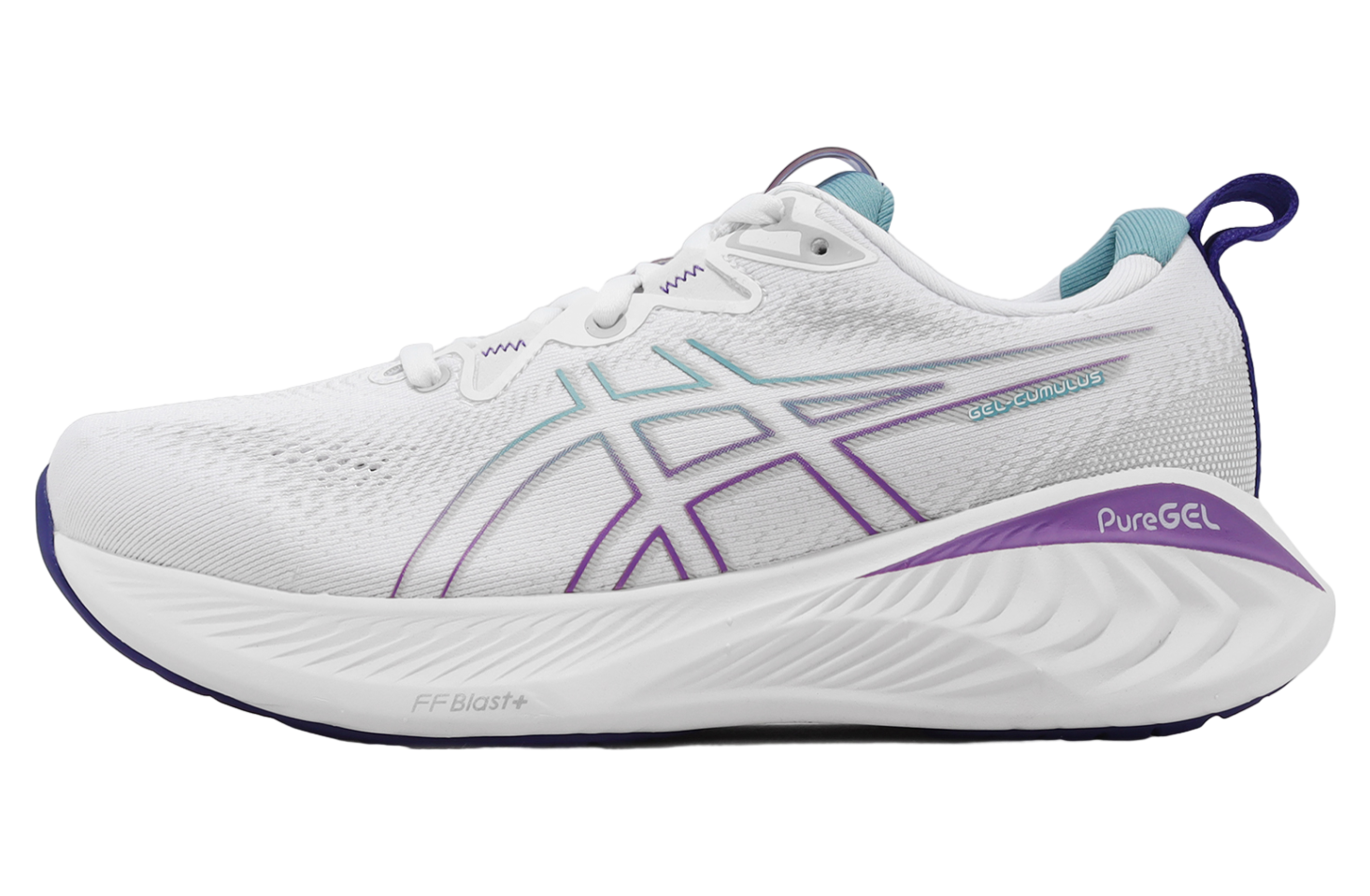 Asics GEL-Cumulus 25 WMNS White / Gris Blue