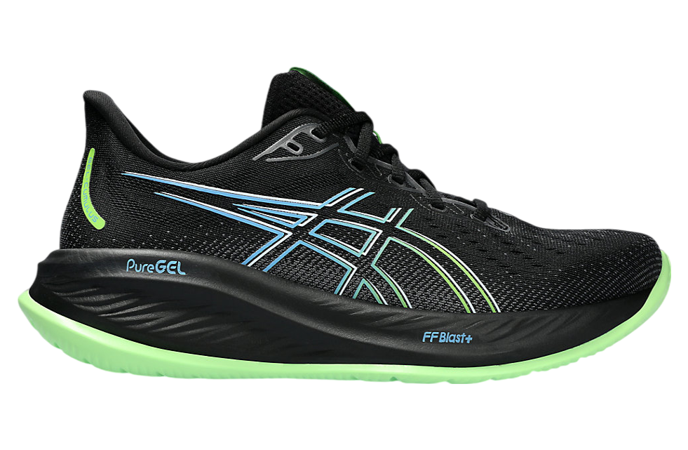 Asics Gel-Cumulus 26 Black / Electric Lime