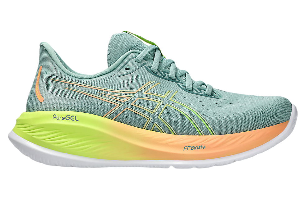 Asics Gel-Cumulus 26 Paris Light Celadon / Safety Yellow