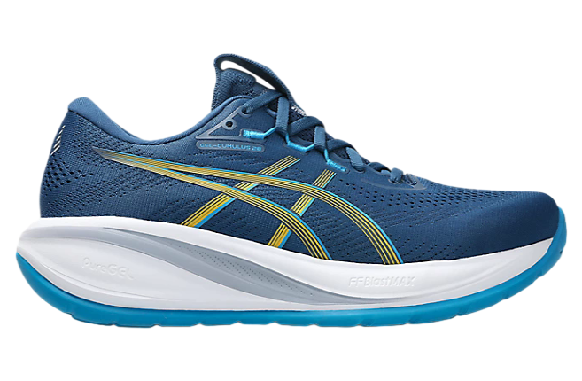 Asics Gel-Cumulus 28 Twilight Blue / Yamabuki