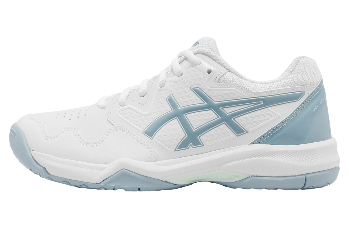 ASICS GEL-DEDICATE 7 ホワイト/ブルー Amazon.com | ASICS Gel-Dedicate 7 Sky/White 6 B (M) | Tennis