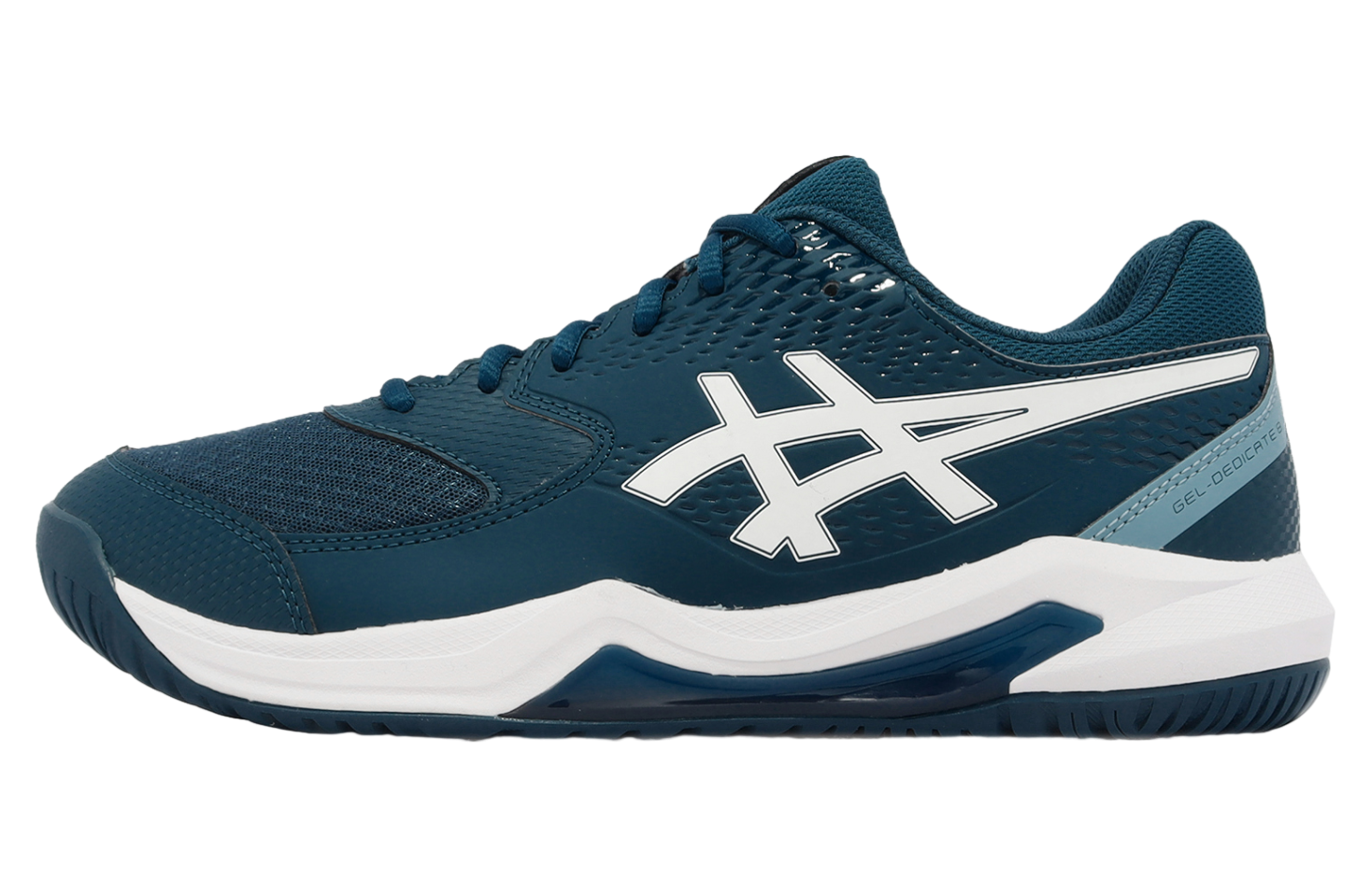 Asics GEL-Dedicate 8 2E Wide Restful Teal / White