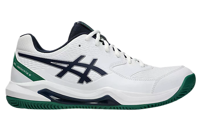 Asics Gel-Dedicate 8 Clay White / Midnight