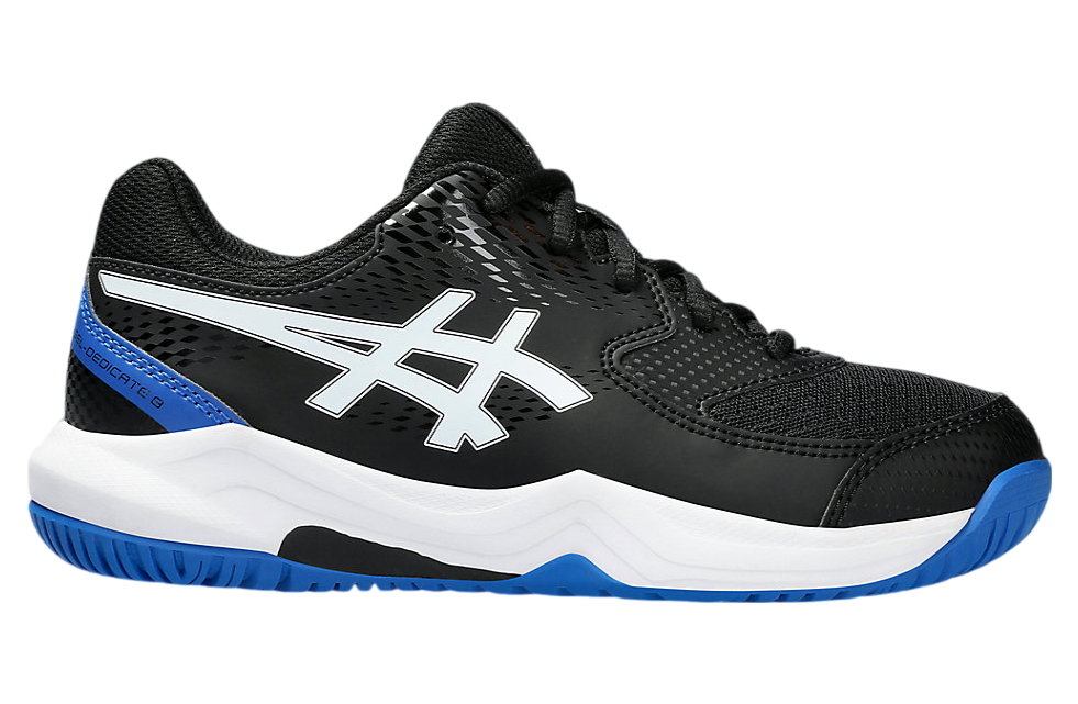 Asics Gel-Dedicate 8 GS Black / Tuna Blue