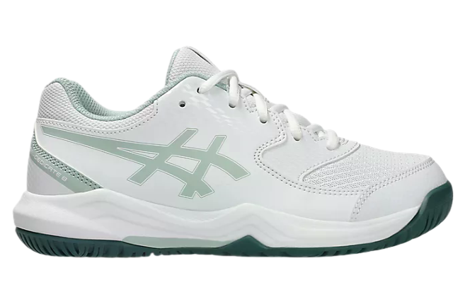 Asics Gel-Dedicate 8 GS White / Cold Moss