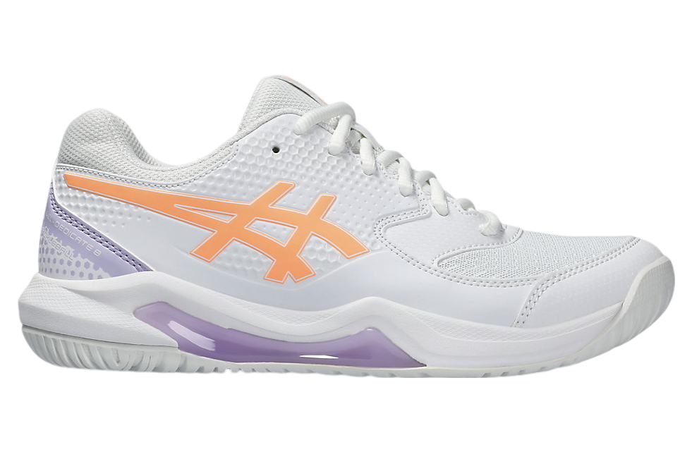 Asics Gel-Dedicate 8 Pickleball WMNS White / Bright Sunstone