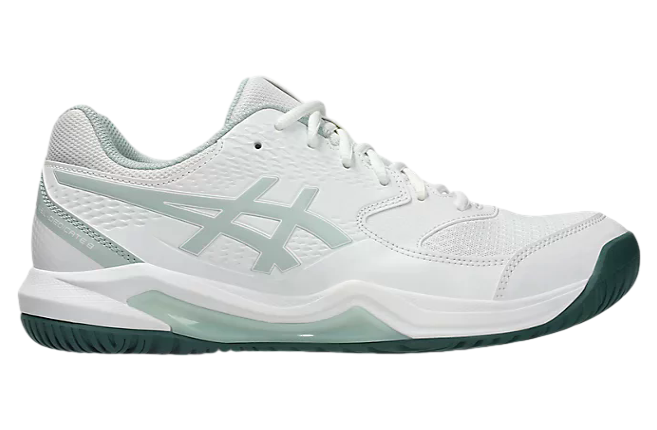 Asics Gel-Dedicate 8 White / Cold Moss