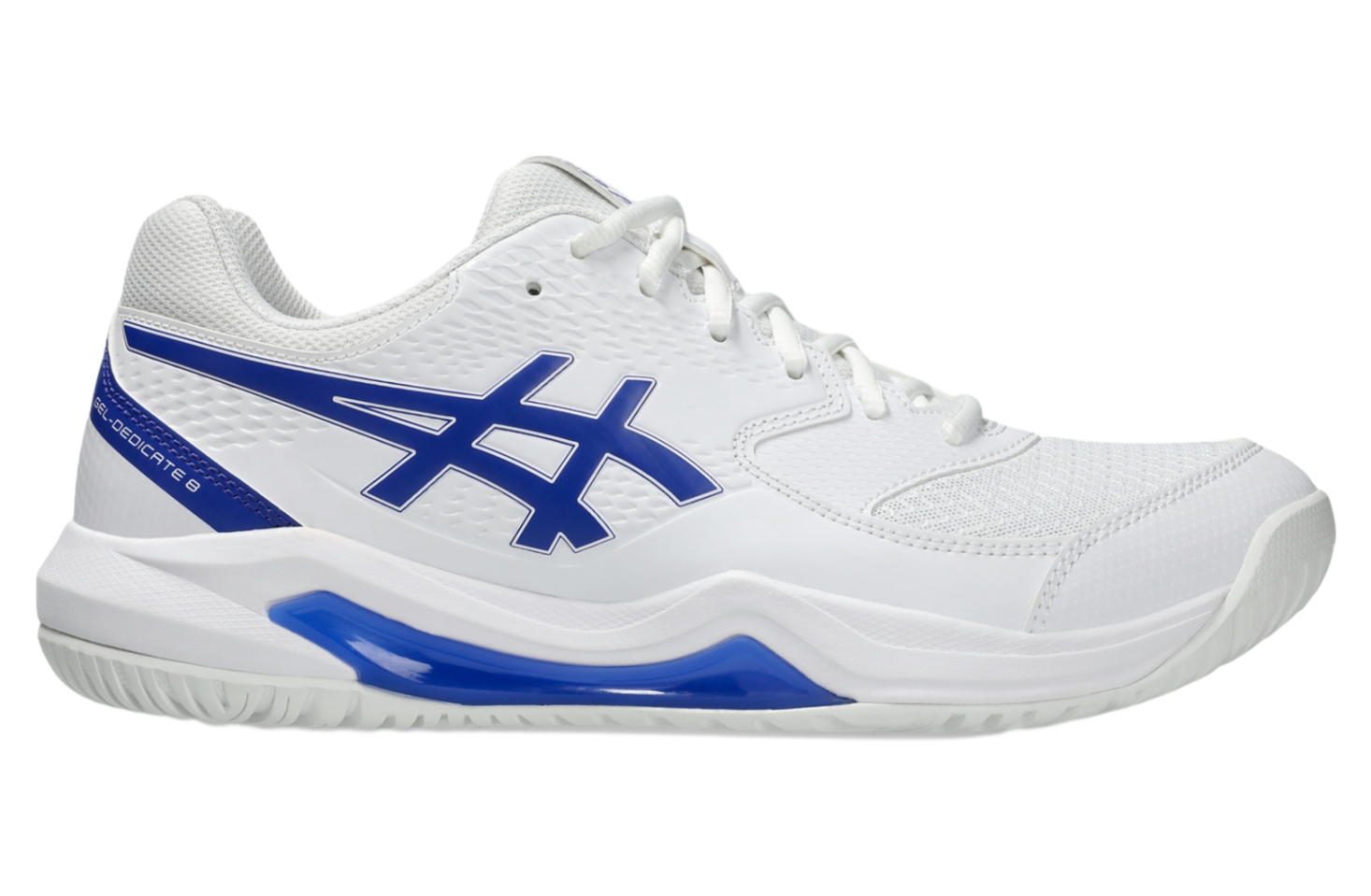 Asics GEL-Dedicate 8 White / Dark Cobalt