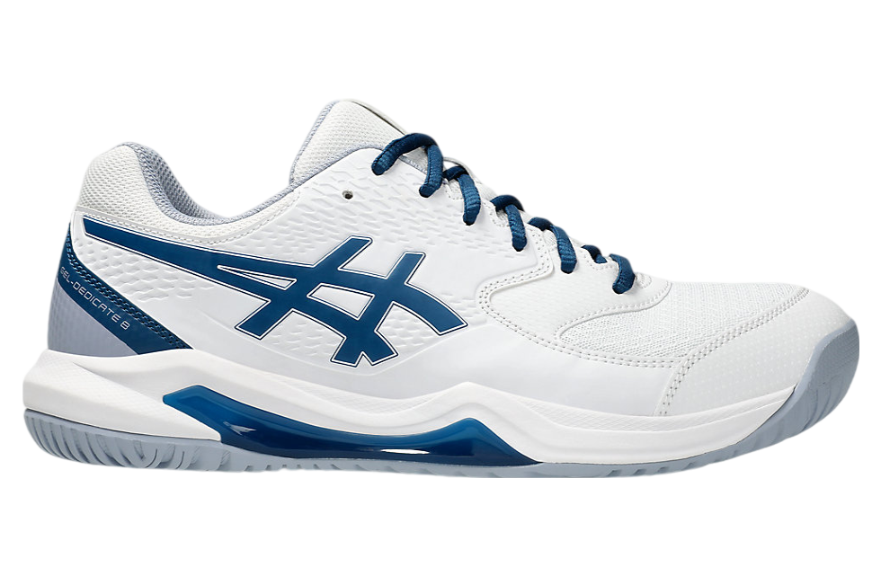 Asics Gel-Dedicate 8 White / Mako Blue