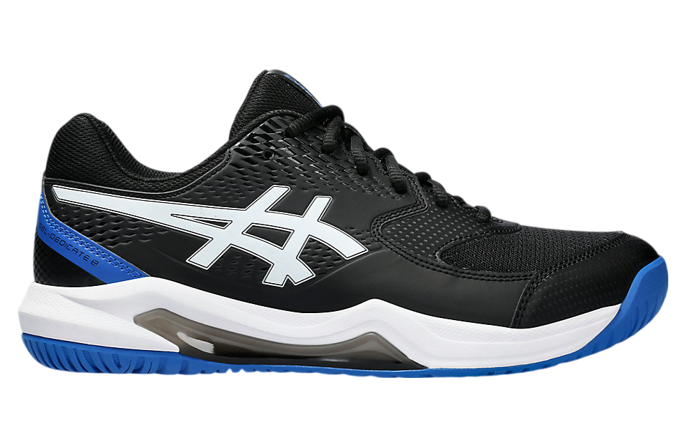 Asics Gel-Dedicate 8 Wide Black / Tuna Blue