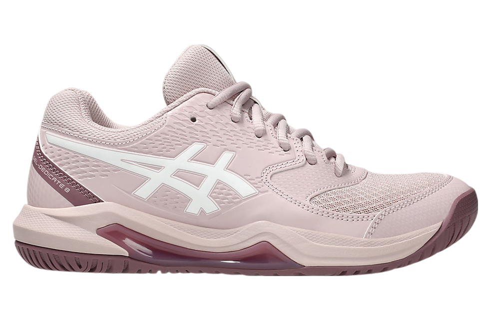 Asics Gel-Dedicate 8 WMNS Watershed Rose / White