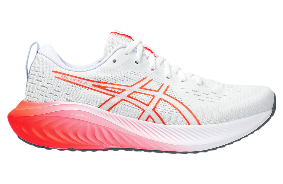 Asics Gel-Excite 10 White / Sunrise Red