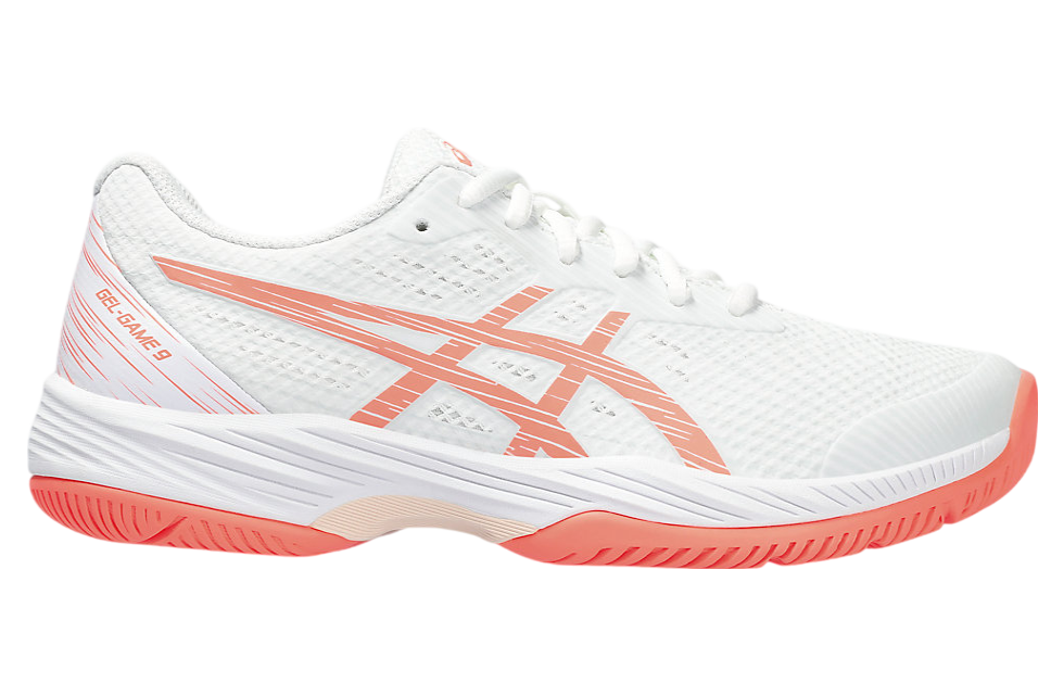 Asics Gel-Game 9 WMNS White / Sun Coral