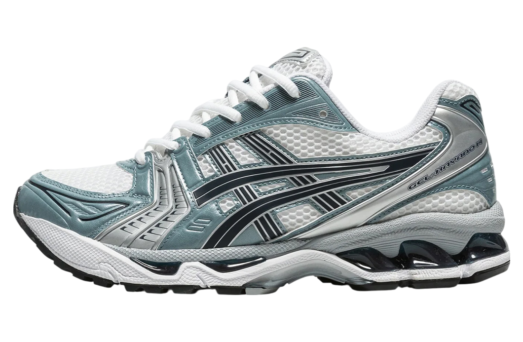 Asics Gel-Kayano 14 White / Fjord Grey