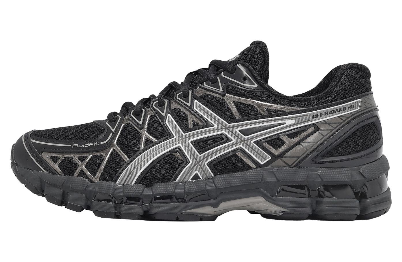 Asics GEL-Kayano 20 Black / Clay Grey