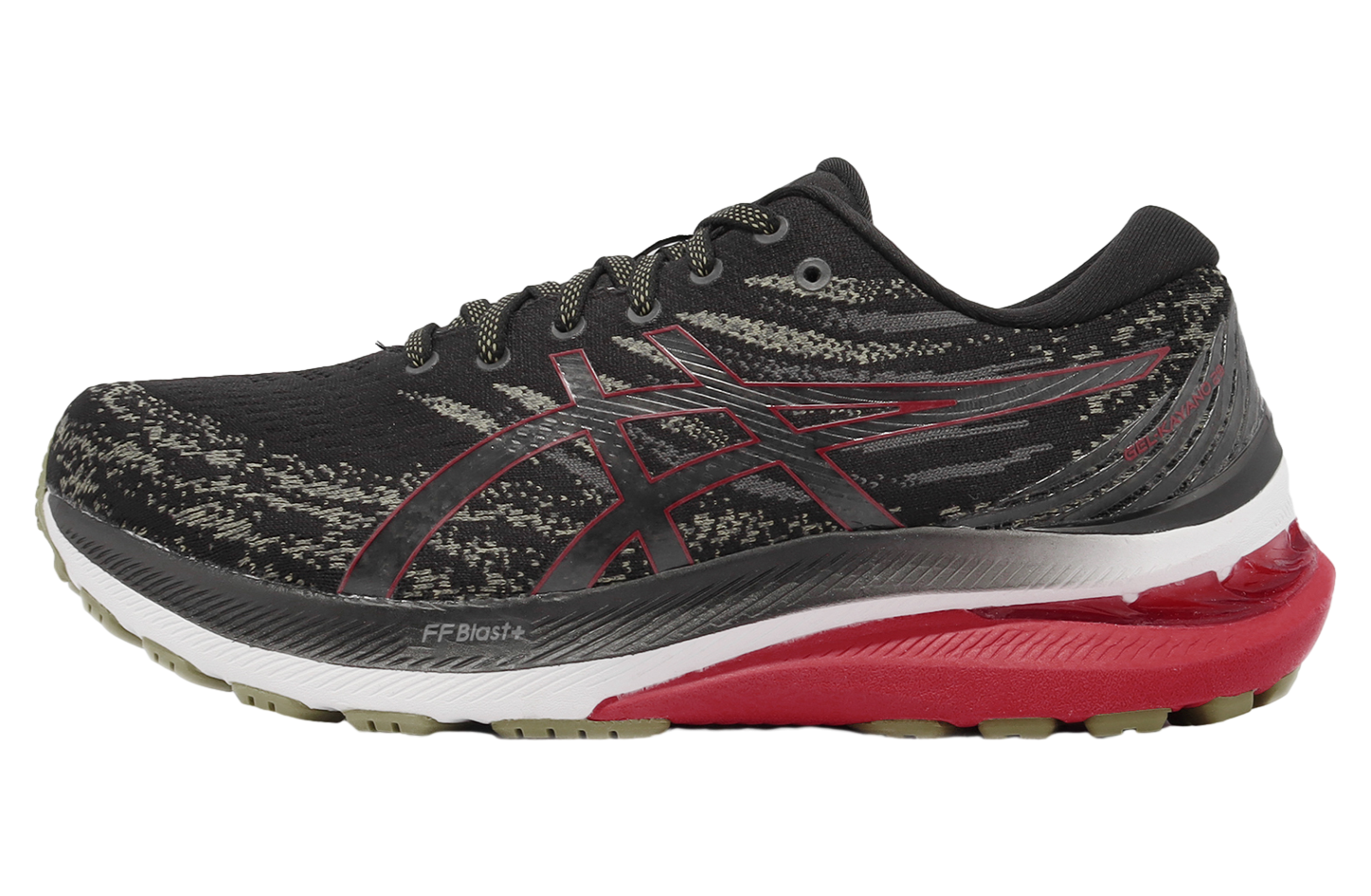 Asics GEL-Kayano 29 2E Wide Black / Electric Red