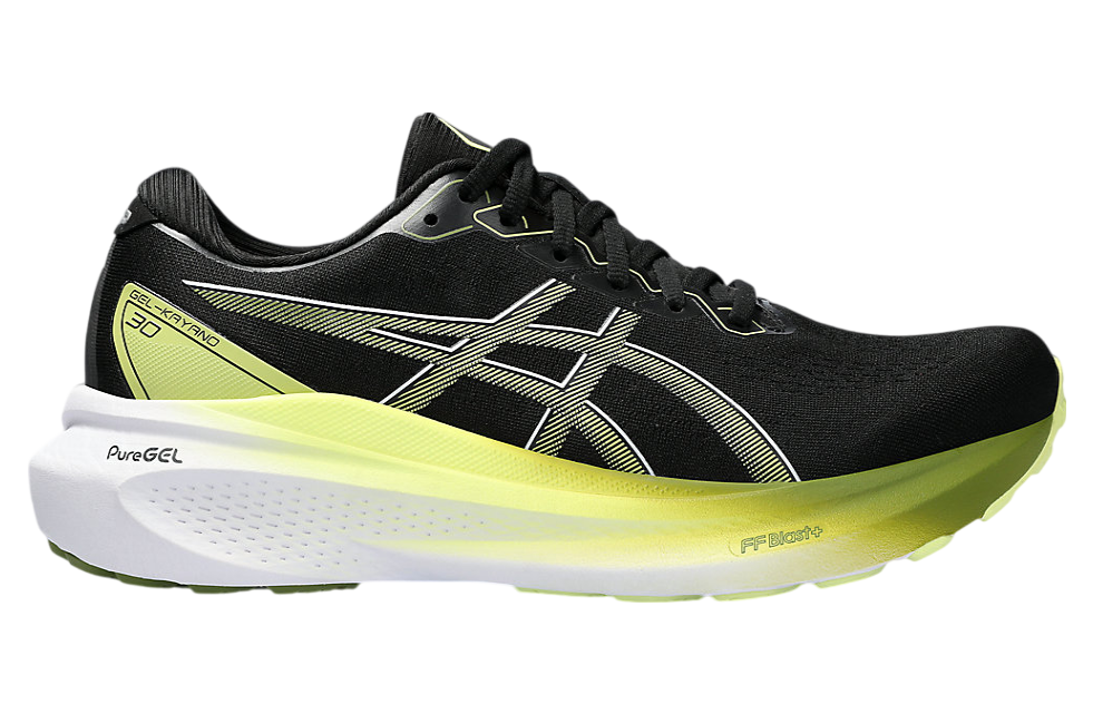 Asics Gel-Kayano 30 Black / Glow Yellow