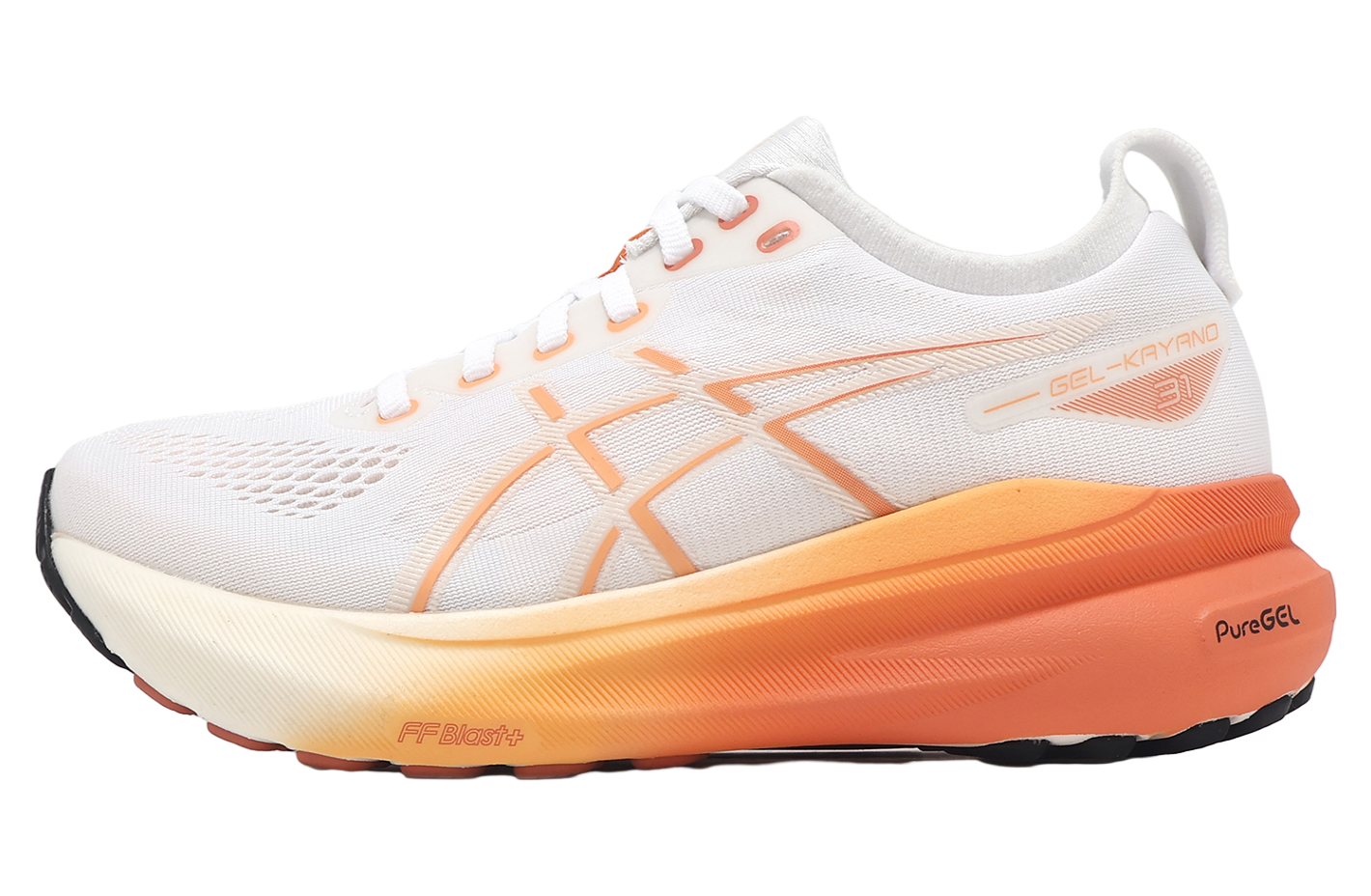 ASICS GEL-KAYANO 31 ホワイト/オレンジ　24.0 Asics GEL-Kayano 31 WMNS White / Faded Orange - Jun 2024