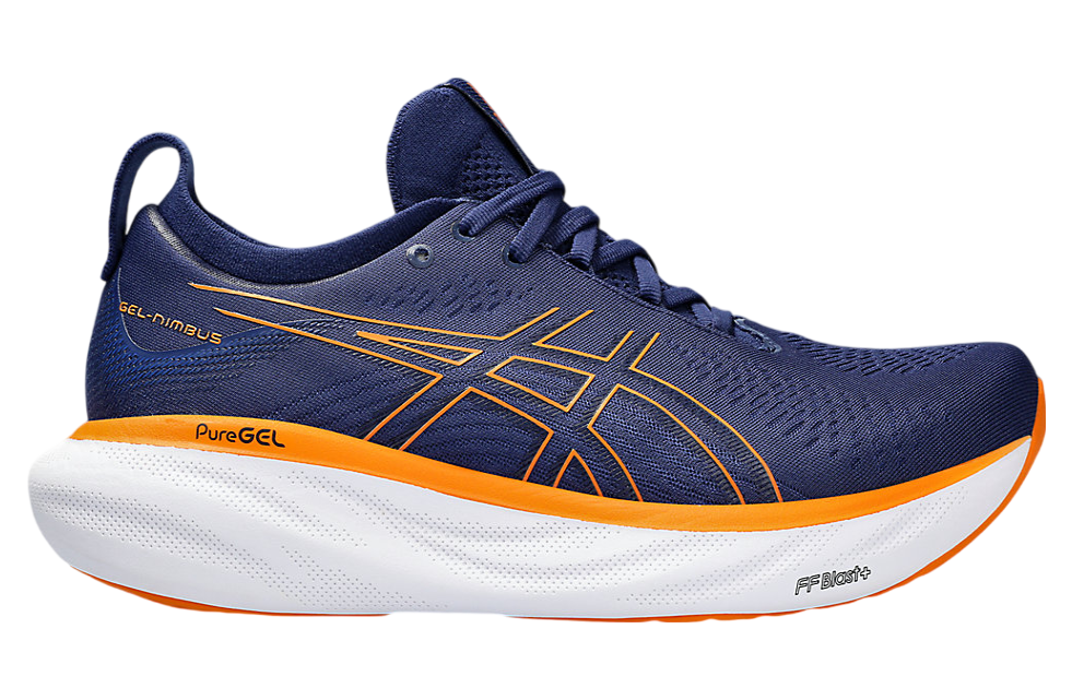 Asics Gel-Nimbus 25 Deep Ocean / Bright Orange