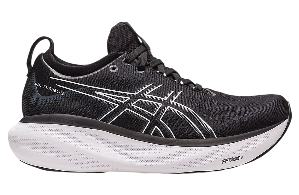 Asics Gel-Nimbus 25 Wide WMNS Black / Pure Silver