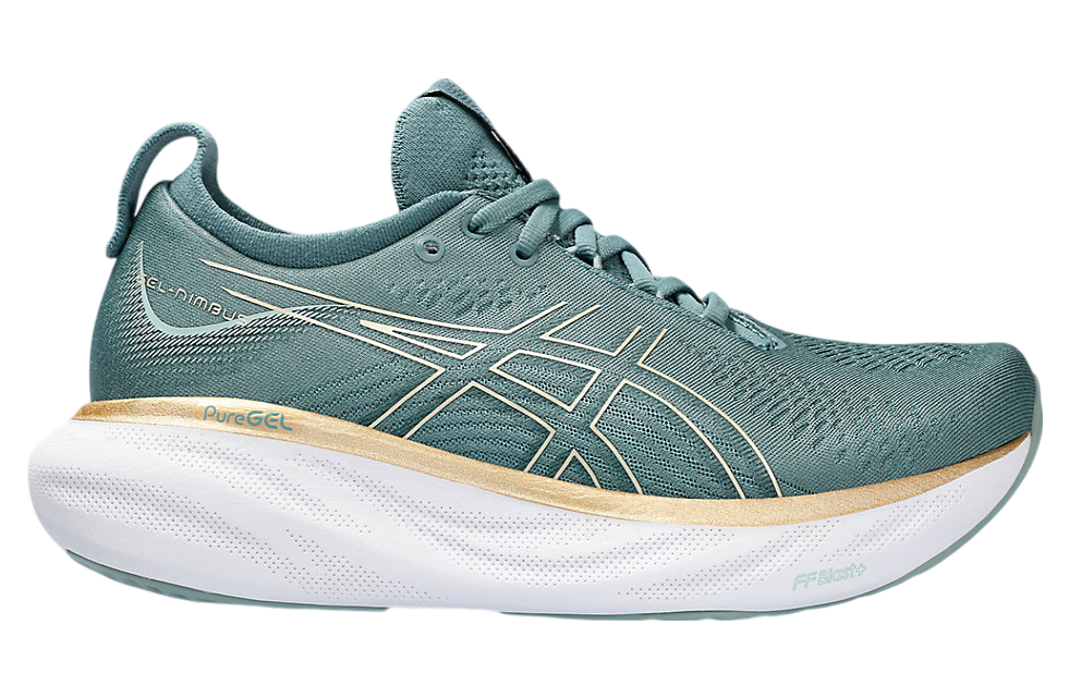 Asics Gel-Nimbus 25 WMNS Foggy Teal / Champagne