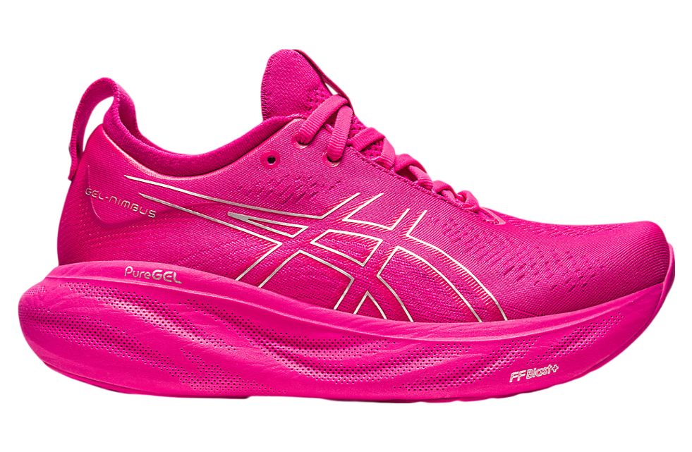 Asics Gel-nimbus 25 Wmns Pink Rave / Pure Silver