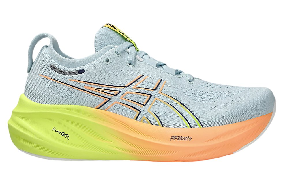 Asics Gel-Nimbus 26 Paris WMNS Cool Grey / Safety Yellow