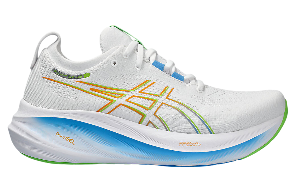 Asics Gel-Nimbus 26 White / Waterscape