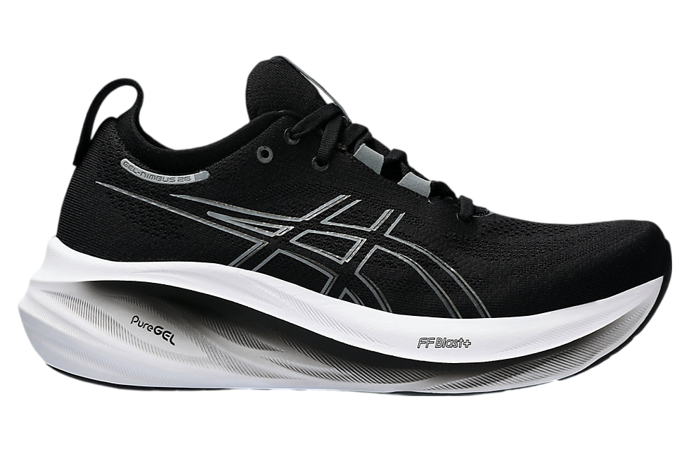 Asics Gel-Nimbus 26 Wide Black / Graphite Grey