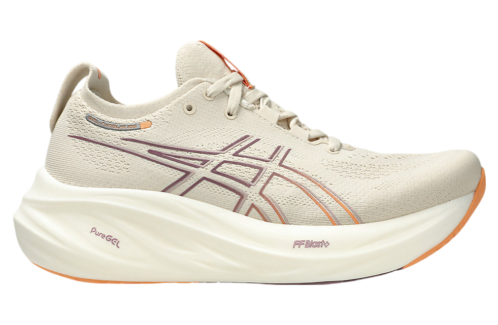 Asics Gel-Nimbus 26 WMNS Oatmeal / Faded Orange