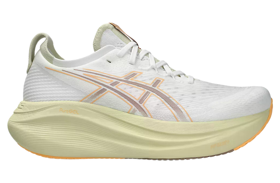 Asics Gel-Nimbus 27 White / Fawn