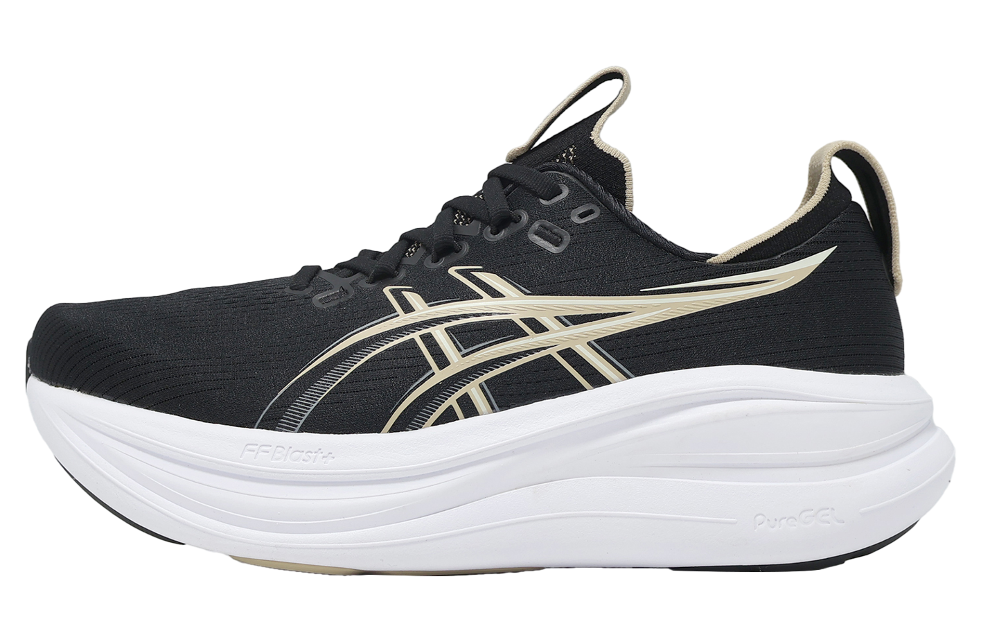 Asics GEL-Nimbus 28 2E Wide Black / Feather Grey