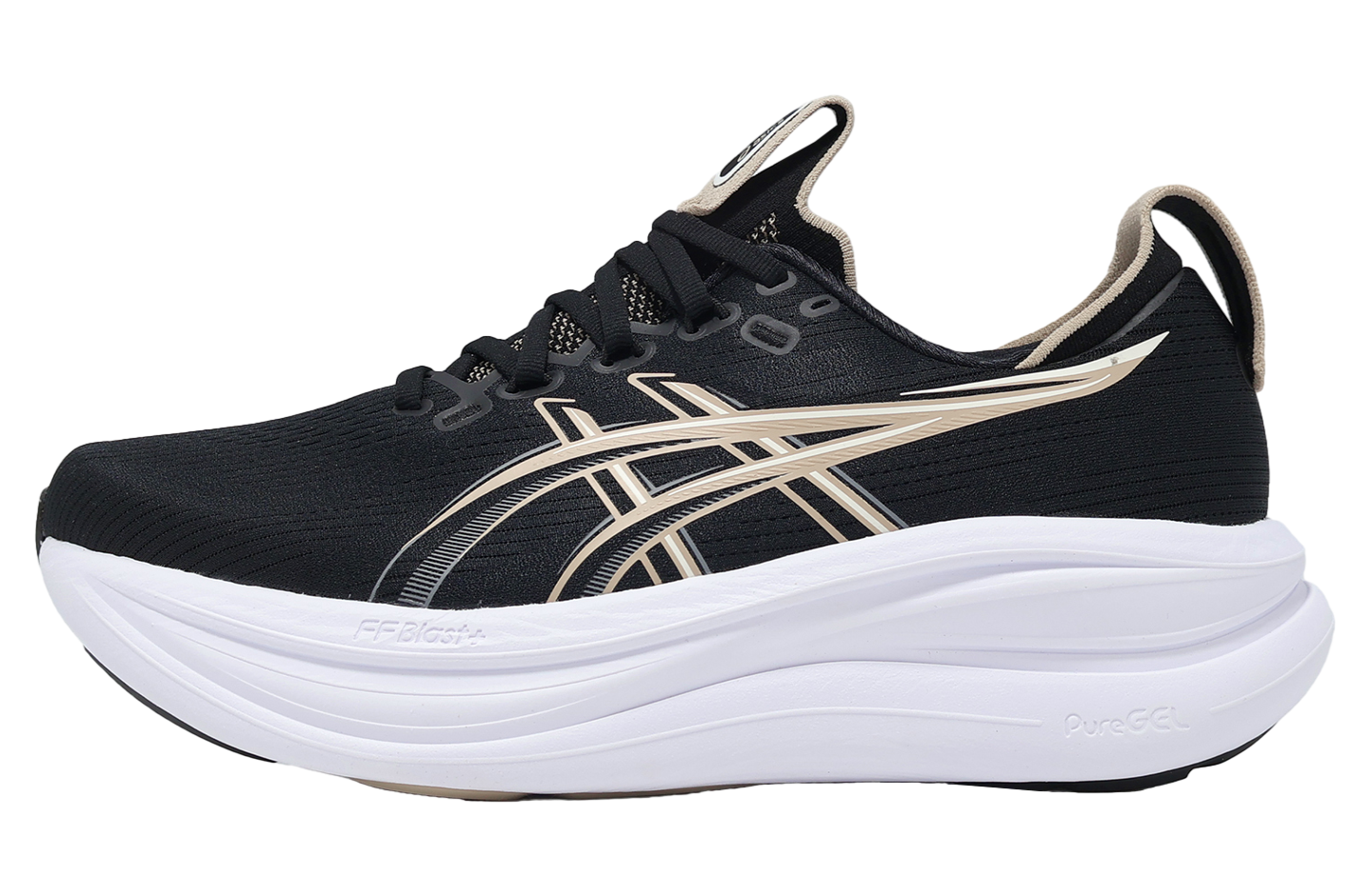 Asics GEL-Nimbus 28 4E Extra Wide Black / Feather Grey