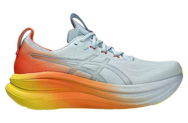 Asics Gel-Nimbus 28 Sunny Sizzle Sky / Sun Peach